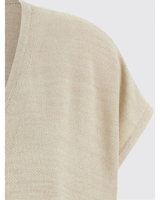 Fabiana Filippi Natural Cotton Blend Sweater