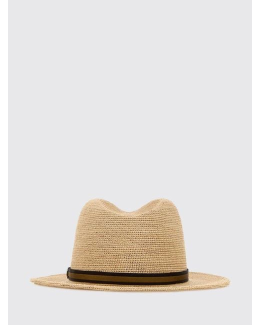 Borsalino Natural Argentina Woven Raffia Hat for men