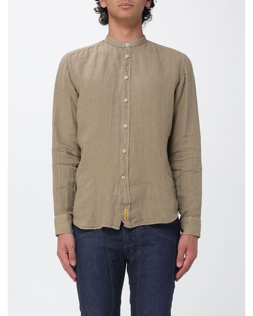 Camicia Basic di B.D. Baggies in Natural da Uomo