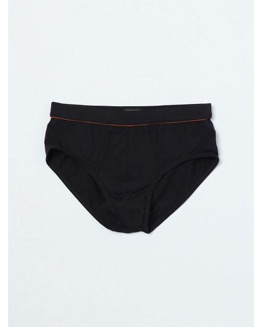 Zegna Black Underwear for men