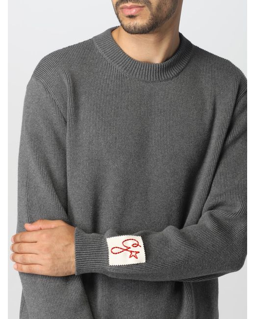Golden Goose Deluxe Brand Gray Jumper for men