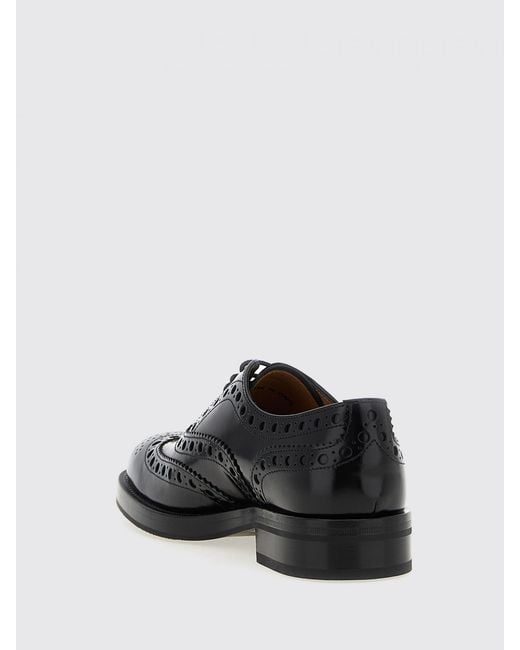 Church's Black Flat Ankle Boots