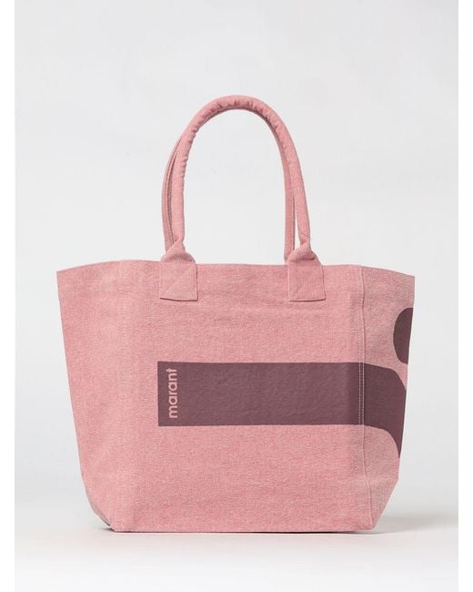 Isabel Marant Pink Yenky Tote Bag