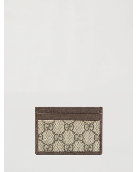 Gucci Natural Ophidia Credit Card Holder