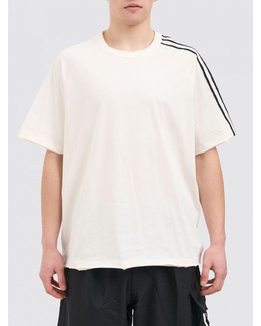 Y-3 Natural Cotton T-Shirt for men