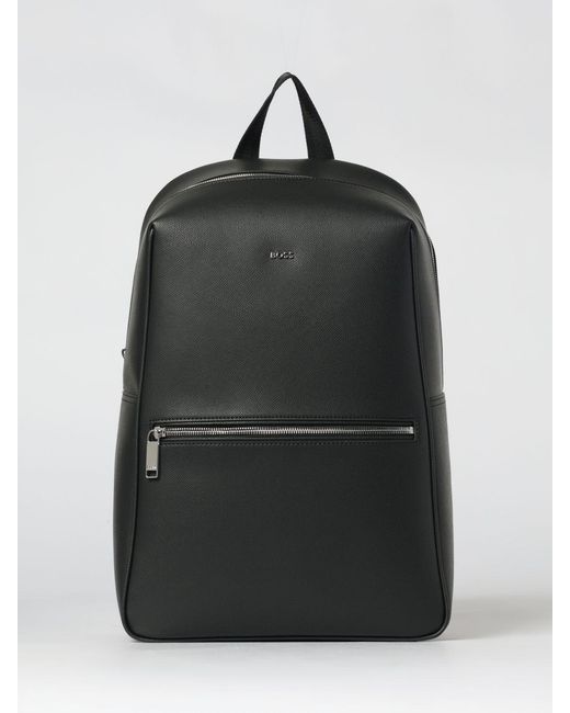 Boss Black Synthetic Leather Daxter Backpack for men