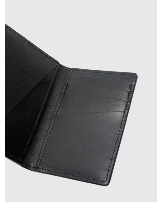 Off-White c/o Virgil Abloh White Quote Leather Credit Card Holder for men