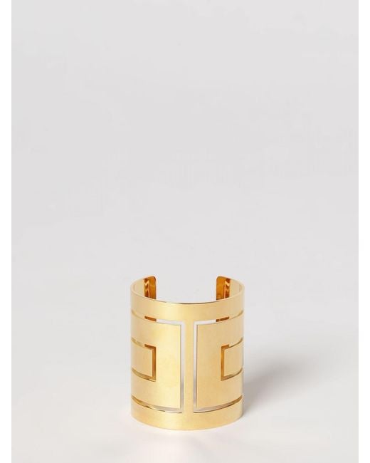 Elisabetta Franchi Metallic Brass Bracelet