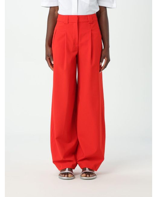 Closed Red Pants