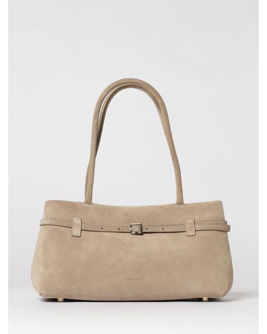 MANU Atelier Natural East West Le Cambon Suede Bag