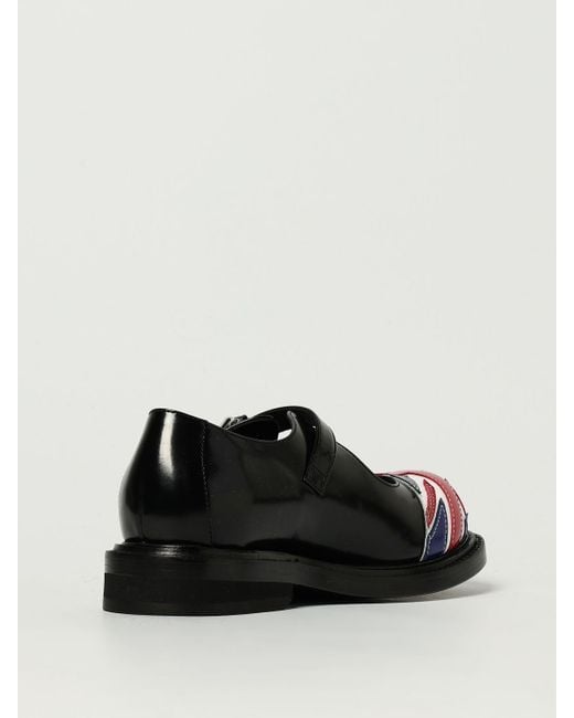 Moschino Couture Black Flat Shoes