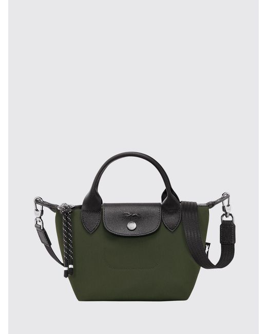 Longchamp Black Le Pliage Energy Canvas Bag