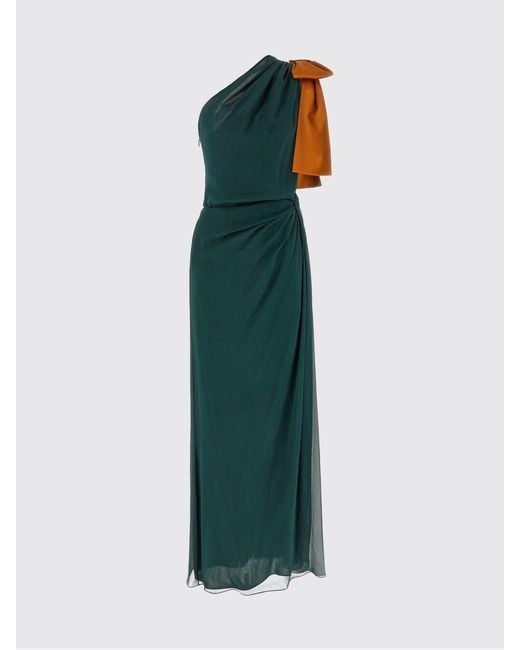 Saint Laurent Green Dress