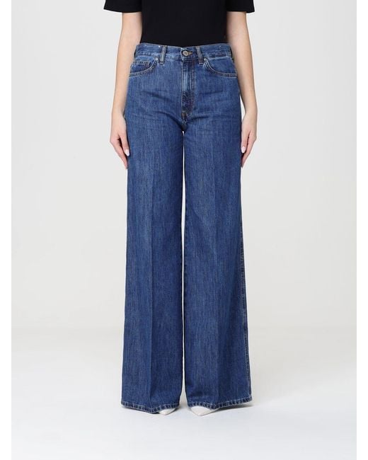 PT Torino Blue Palazzo Jeans