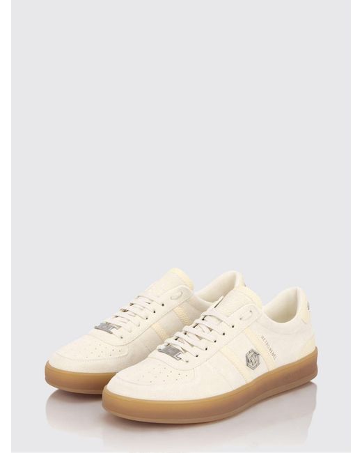 Philipp Plein Natural Retro Rebel Suede Sneakers for men