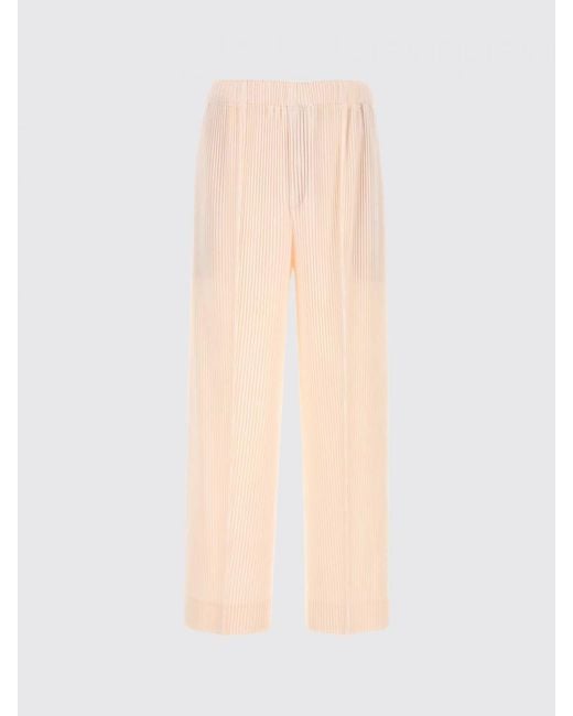 Homme Plissé Issey Miyake Pink Homme Plisse' Crêpe Trousers Issey Miyake for men