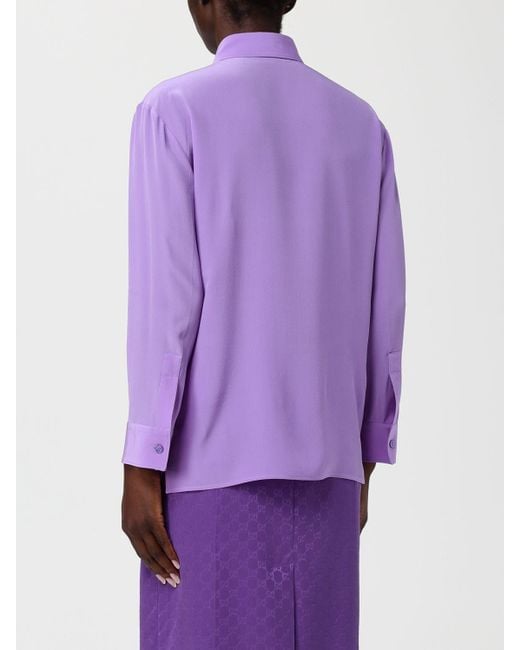 Gucci Purple Skirt