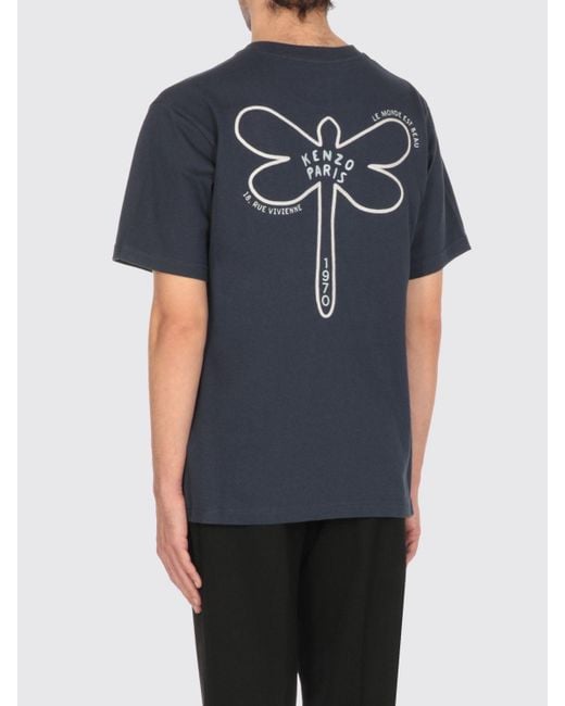 KENZO Blue T-Shirt for men