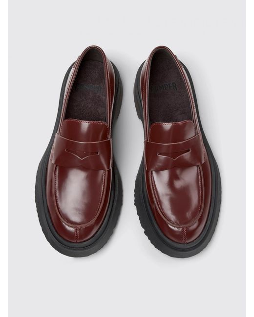 Camper White Walden Loafers