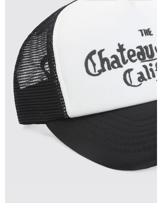 Amiri Black Cotton And Mesh Nylon Hat for men