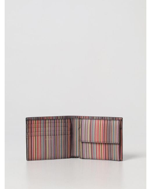Paul Smith White Leather Wallet for men