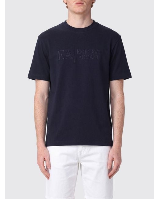 Emporio Armani Blue T-Shirt for men
