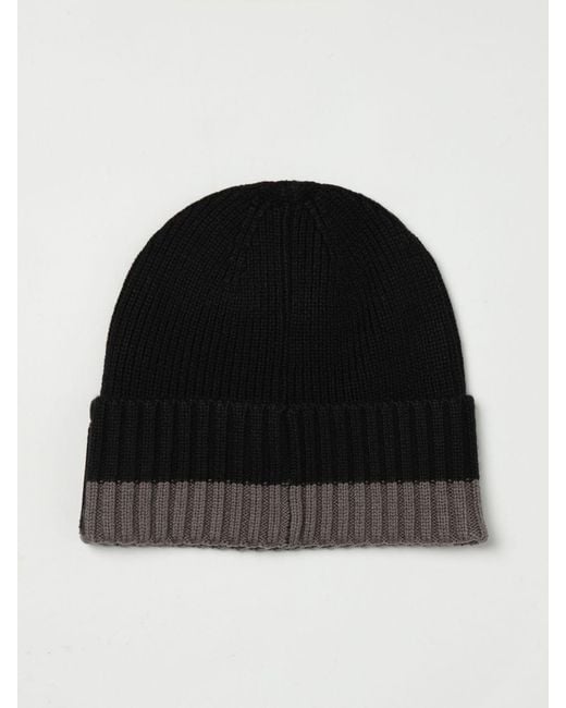 ARMANI EXCHANGE Black Hat for men