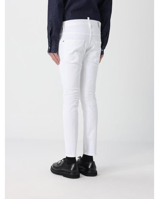 DSquared² Blue Skinny Fit Denim Jeans for men