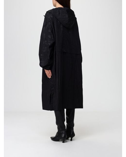 DKNY Blue Trench Coat
