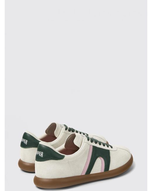Camper White Pelotas Soller Nubuck Sneakers