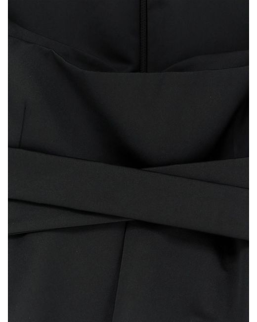 McQueen Black Polyester Dress