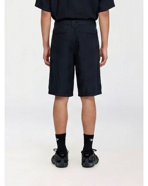 DIESEL Blue P-Hant Chino Bermuda Shorts for men