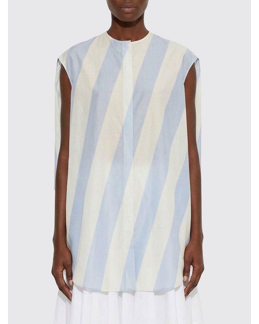 Jacquemus White Sleeveless Shirt