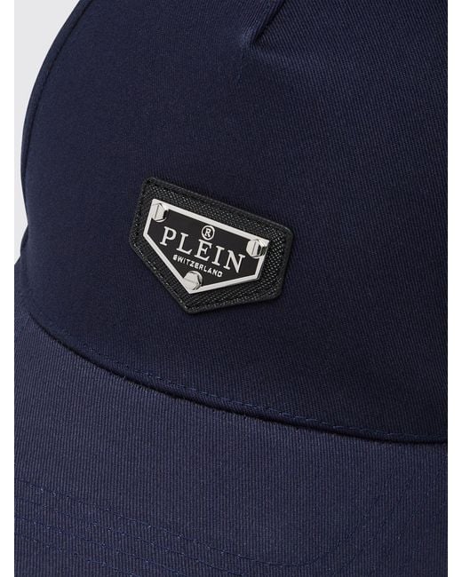 Philipp Plein Blue Hat for men