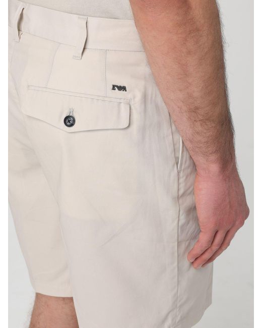 Pantalones cortos Emporio Armani de hombre de color Natural