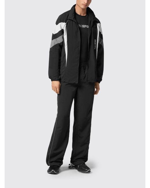 Philipp Plein Black Jacket for men