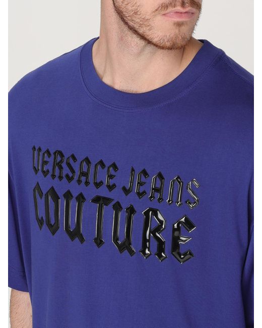 Versace Jeans Couture T-Shirt Herren in Blue für Herren