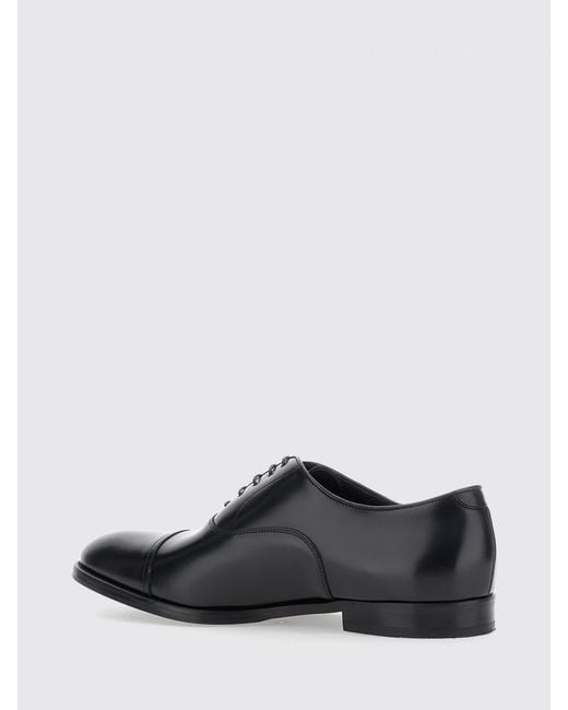 Doucal's White Oxford Formal Lace-Up Shoes for men