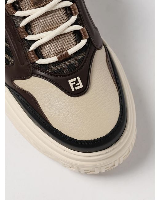 Fendi Natural Sneakers for men