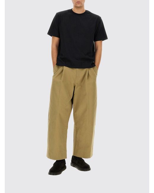 Studio Nicholson Natural Cotton Trousers for men
