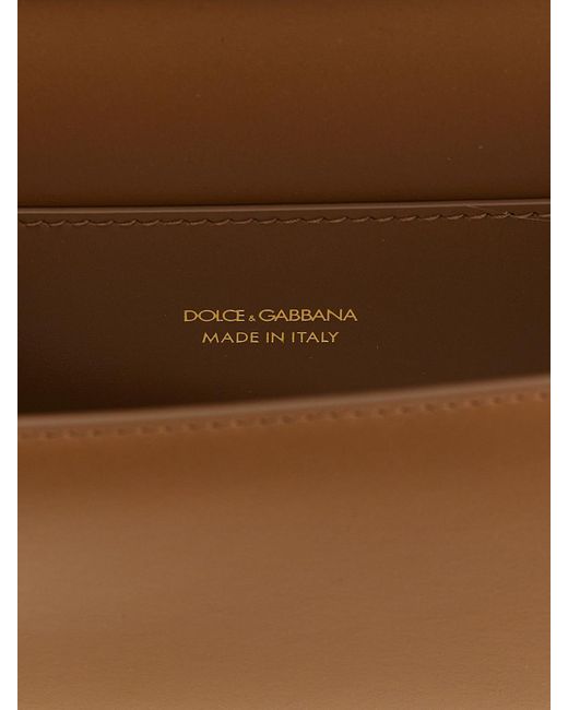 Dolce & Gabbana Brown Dolce &Amp Gabbana 3.5 Leather Bag