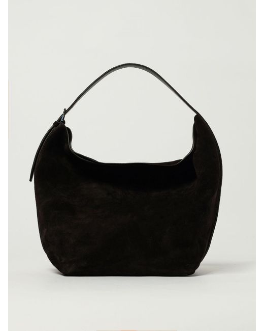 ショルダーバッグ・ポシェット TOTEME Woman Shoulder bag Black 253WAL0073LE0004 001 TOTEME Shoulder Bag in Black | Lyst Canada