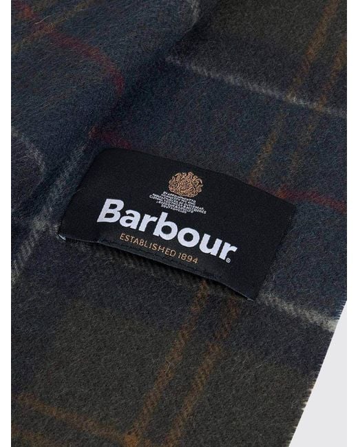 Barbour Blue Scarf for men