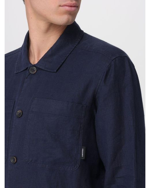 Colmar Blue Linen Shirt for men