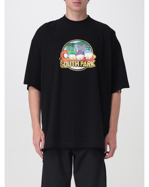 T-Shirt Homme Vetements pour homme en coloris Black