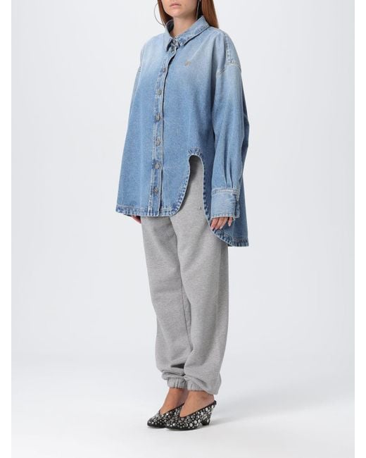 Camicia Oversize di The Attico in Blue