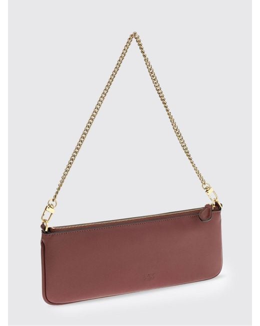 Pinko Red Shoulder Bag