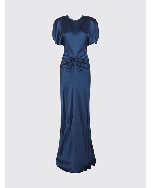Victoria Beckham Blue Dress