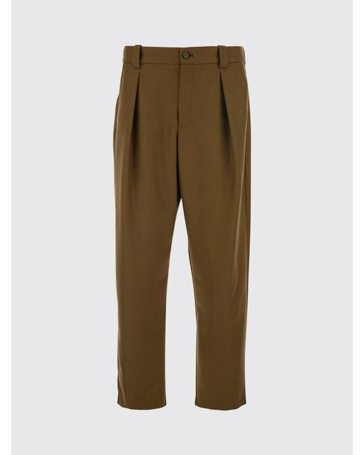 A.P.C. Natural Slim Fit Virgin Wool Blend Chino Trousers With American Pockets for men