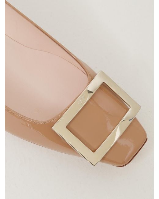 Roger Vivier Brown Trompette Pumps By